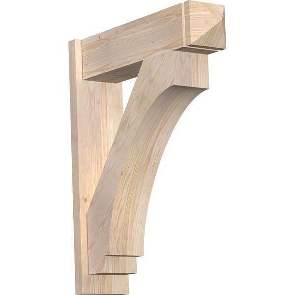 Ekena Millwork Imperial Arts & Crafts Smooth Outlooker, Douglas Fir, 7 1/2"W x 28"D x 34"H OUT08X28X34IMP03SDF - main